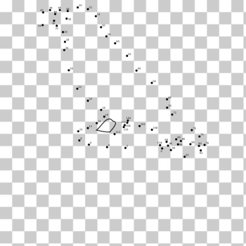 SVG Crow - connect the dots SVG Crow - connect the dots