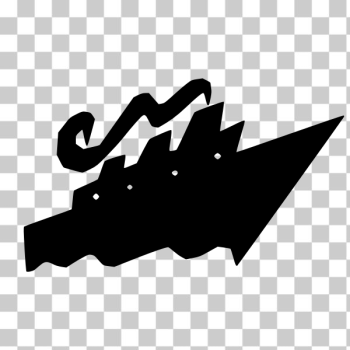 SVG Cruiser silhouette drawing SVG Cruiser silhouette drawing