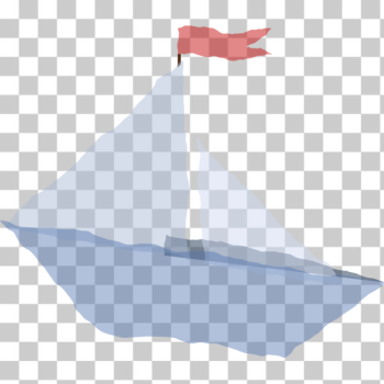 SVG Crumpled paper boat SVG Crumpled paper boat