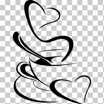 SVG Cup of coffee vector symbol SVG Cup of coffee vector symbol