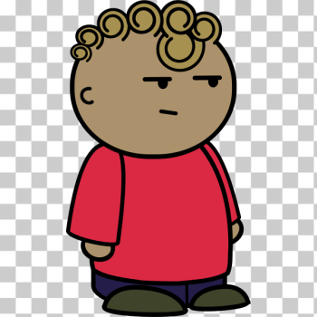 SVG Curly boy SVG Curly boy