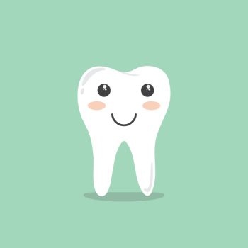 SVG Cute anthropomorphic smiling tooth SVG Cute anthropomorphic smiling tooth