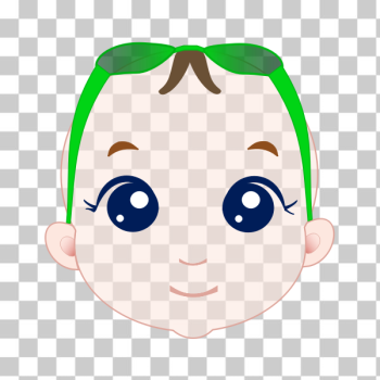 SVG Cute Baby Boy Face SVG Cute Baby Boy Face