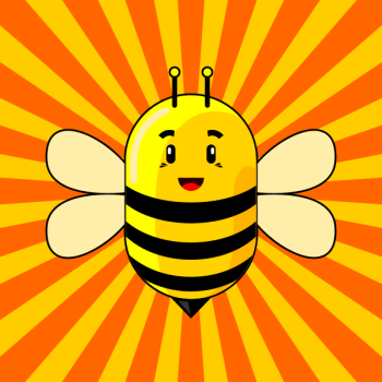 SVG Cute bee SVG Cute bee