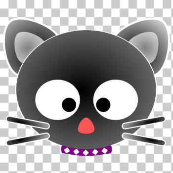 SVG Cute cartoon cat portrait vector drawing SVG Cute cartoon cat portrait vector drawing