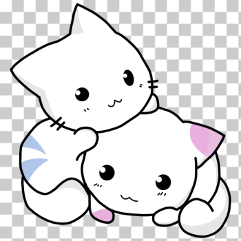 SVG Cute kittens vector drawing SVG Cute kittens vector drawing