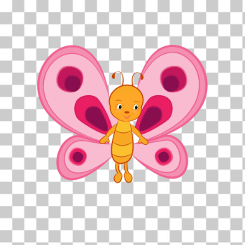 SVG Cute pink butterfly SVG Cute pink butterfly