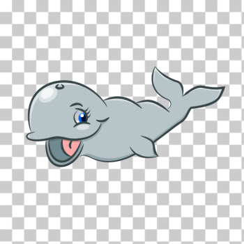 SVG Cute whale image SVG Cute whale image