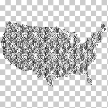SVG Cyber America vector image SVG Cyber America vector image