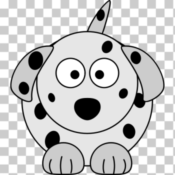 SVG Dalmatian cartoon dog SVG Dalmatian cartoon dog
