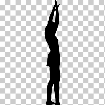 SVG Dancer stretching SVG Dancer stretching