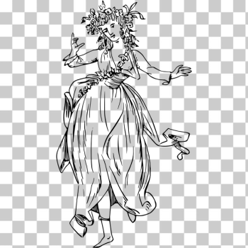 SVG Dancing fairy