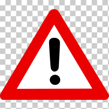 SVG Danger ahead vector road sign SVG Danger ahead vector road sign
