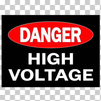 SVG Danger - high voltage SVG Danger - high voltage