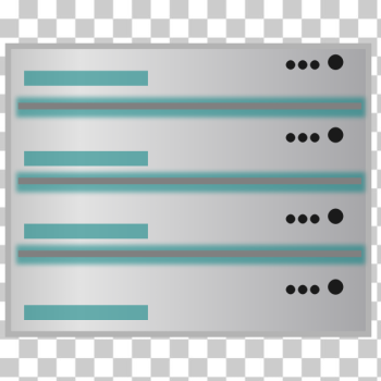 SVG Database server vecor image