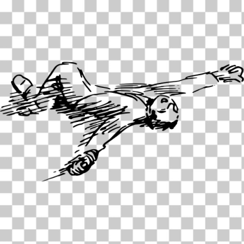 SVG Dead body vector drawing SVG Dead body vector drawing