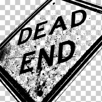 SVG Dead end road symbol SVG Dead end road symbol