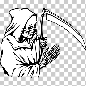 SVG Death and scythe