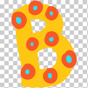 SVG Decorated letter B SVG Decorated letter B