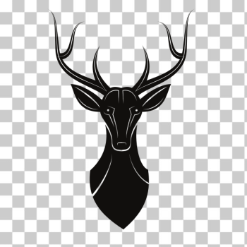 SVG Deer stag silhouette