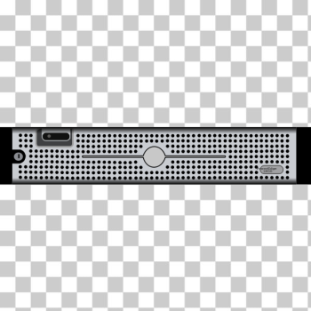 SVG Dell PE2950 server vector drawing SVG Dell PE2950 server vector drawing