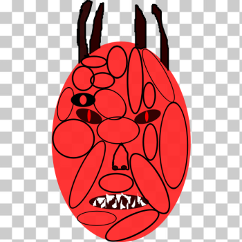 SVG demon head SVG demon head