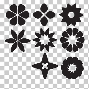 SVG Design elements silhouette