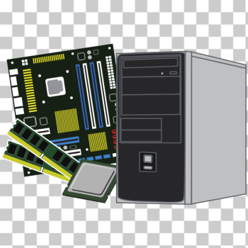 SVG Desktop computer parts SVG Desktop computer parts
