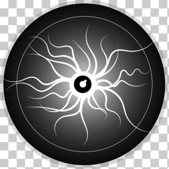 SVG Devil039s eye vector image