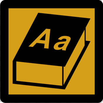 SVG Dictionary pictogram icon SVG Dictionary pictogram icon