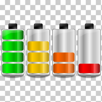 SVG Different battery levels SVG Different battery levels