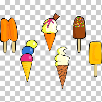 SVG Different ice-creams SVG Different ice-creams