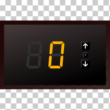 SVG Digital clock