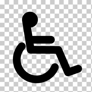 SVG Disabled people vector sign SVG Disabled people vector sign