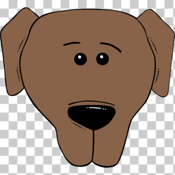 SVG Dog Face Cartoon - World Label SVG Dog Face Cartoon - World Label