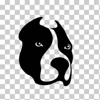 SVG Dog head silhouette-1581326676