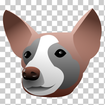 SVG Dog Portrait SVG Dog Portrait