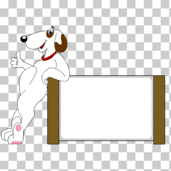 SVG Dog showing thumb up SVG Dog showing thumb up