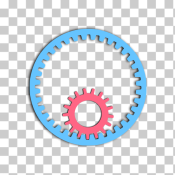 SVG Double gear