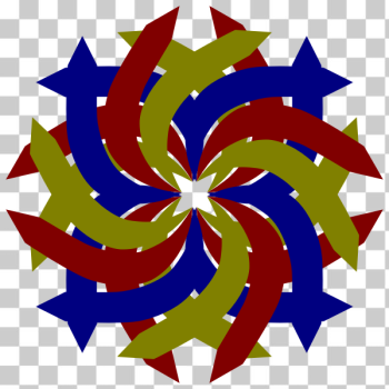 SVG double swirl