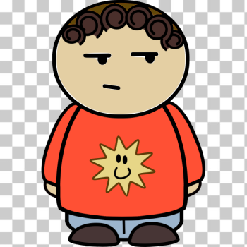 SVG Doubtful boy SVG Doubtful boy