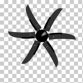 SVG Dowty 6-blade propeller SVG Dowty 6-blade propeller
