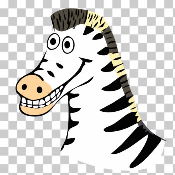 SVG drawn zebra