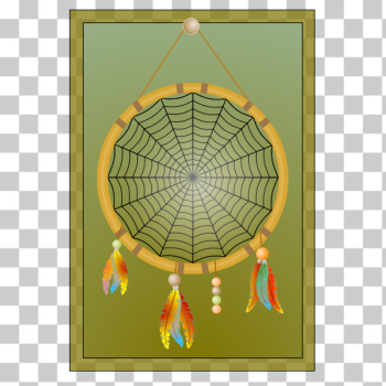 SVG Dream catcher device in color vector illustration SVG Dream catcher device in color vector illustration
