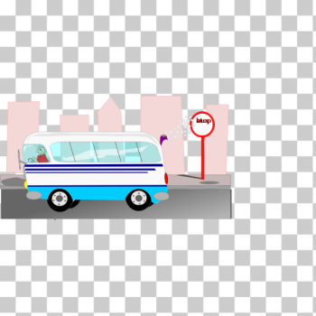 SVG Driving bus SVG Driving bus