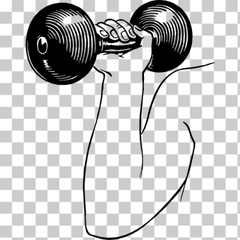SVG Dumbbell drawing SVG Dumbbell drawing