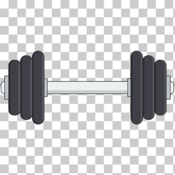 SVG Dumbbell vector image SVG Dumbbell vector image