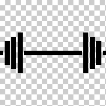 SVG Dumbbell weight SVG Dumbbell weight