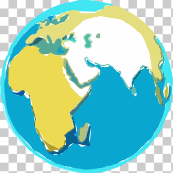 SVG Earth globe sketch SVG Earth globe sketch