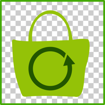SVG Eco green shopping vector icon SVG Eco green shopping vector icon